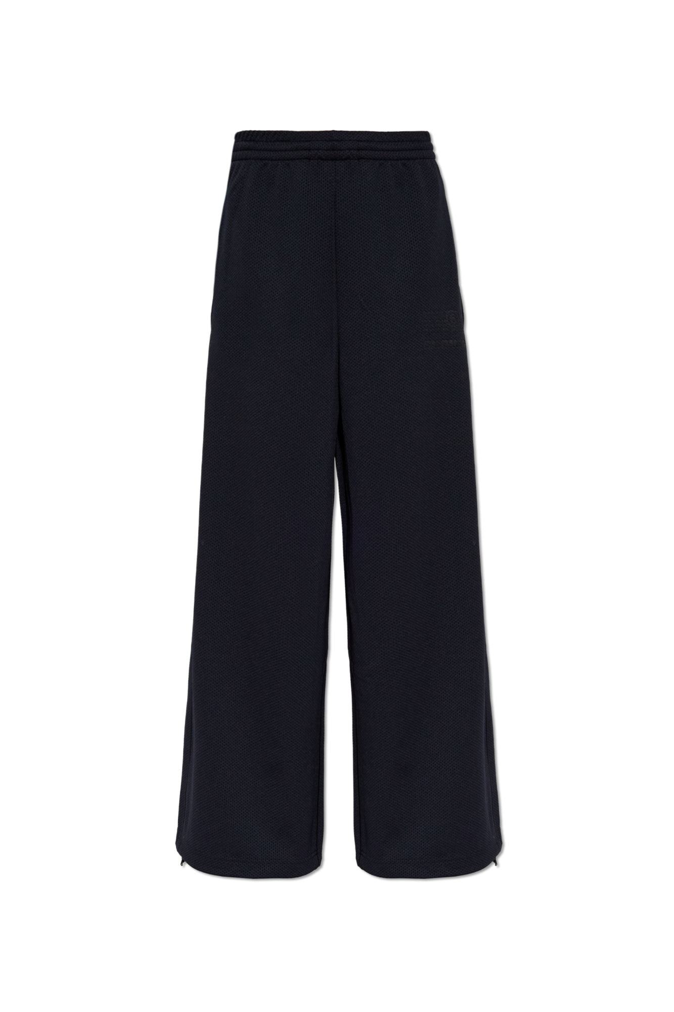 MM6 MAISON MARGIELA ブラック ワイドパンツ　サイズ40 MM6 MAISON MARGIELA ブラック ワイドパンツ - メルカリ